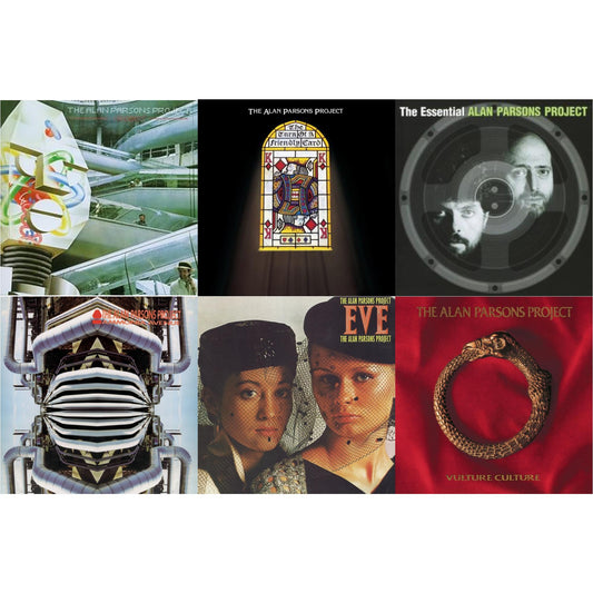 I Robot (Anniversary Edition) & Turn Of A Friendly Card & Essential Alan Parsons Project & Ammonia Avenue & Eve & Vulture Culture
