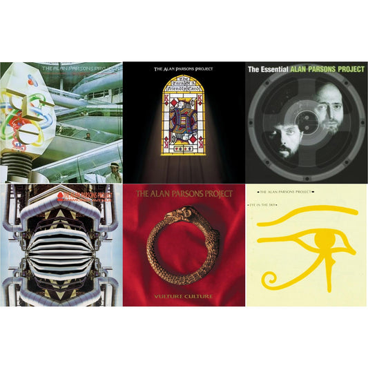 I Robot (Anniversary Edition) & Turn Of A Friendly Card & Essential Alan Parsons Project & Ammonia Avenue & Vulture Culture & Eye In The Sky