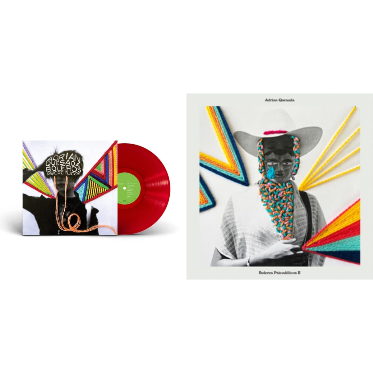 Boleros Psicodelicos (Red LP Vinyl) & Boleros Psicodelicos Ii (Yellow LP Vinyl)
