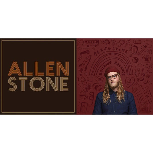 Allen Stone (10Th Anniversary/Gold Nugget LP Vinyl) (I) & Building Balance (Blue & Red LP Vinyl)
