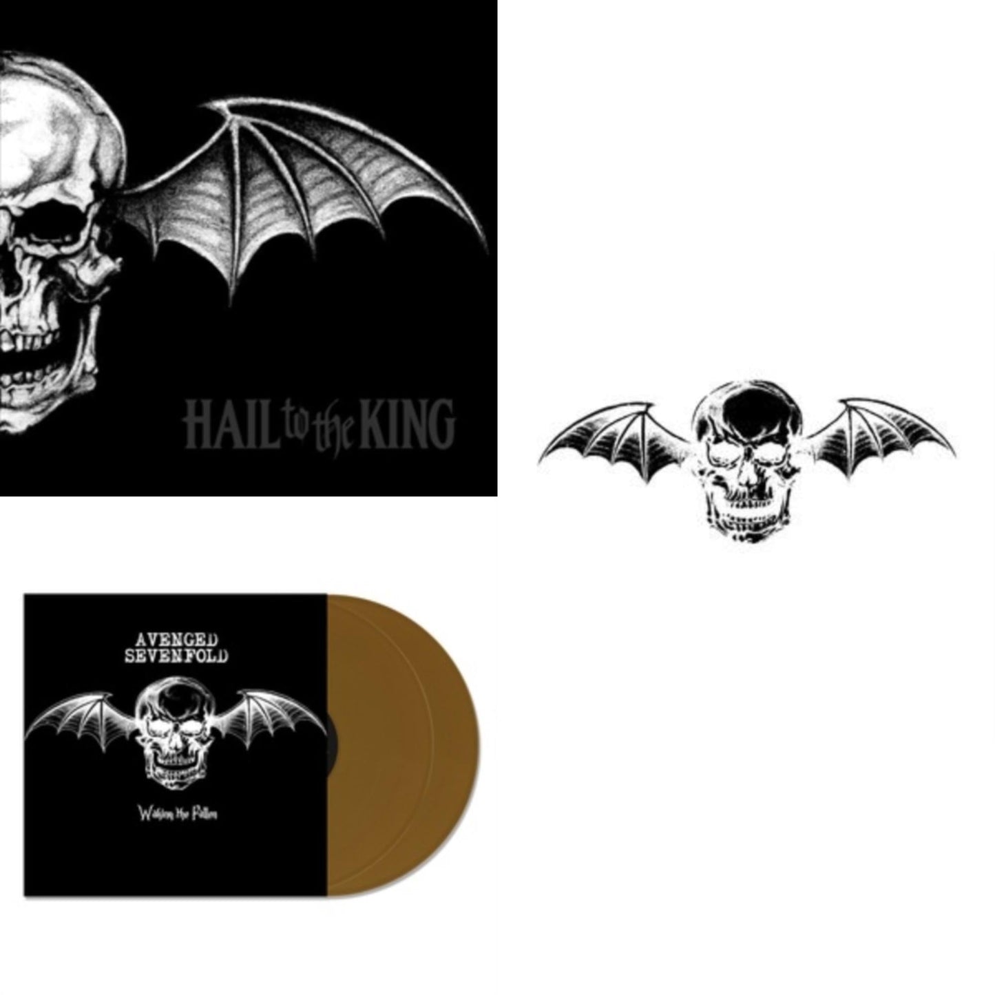 Hail To The King & Waking The Fallen (Gold Vinyl/2LP) & Avenged Sevenfold (Red Vinyl/2LP)