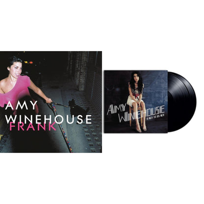 This is a 2 LP Vinyl SKU bundle.
1.This LP Vinyl is brand new.Format: LP VinylMusic Style: SoulThis item's title is: Back To Black (Deluxe Edition) (180G/Dl Card/Limited)Artist: Amy WinehouseLabel: UNIVERSALBarcode: 600753691090Release Date: 10/21/2016
2.This LP Vinyl is brand new.