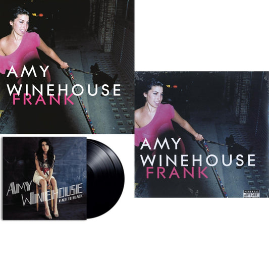 This is a 3 LP Vinyl SKU bundle.
1.This LP Vinyl is brand new.Format: LP VinylMusic Style: SoulThis item's title is: Back To Black (Deluxe Edition) (180G/Dl Card/Limited)Artist: Amy WinehouseLabel: UNIVERSALBarcode: 600753691090Release Date: 10/21/2016
2.This LP Vinyl is brand new.