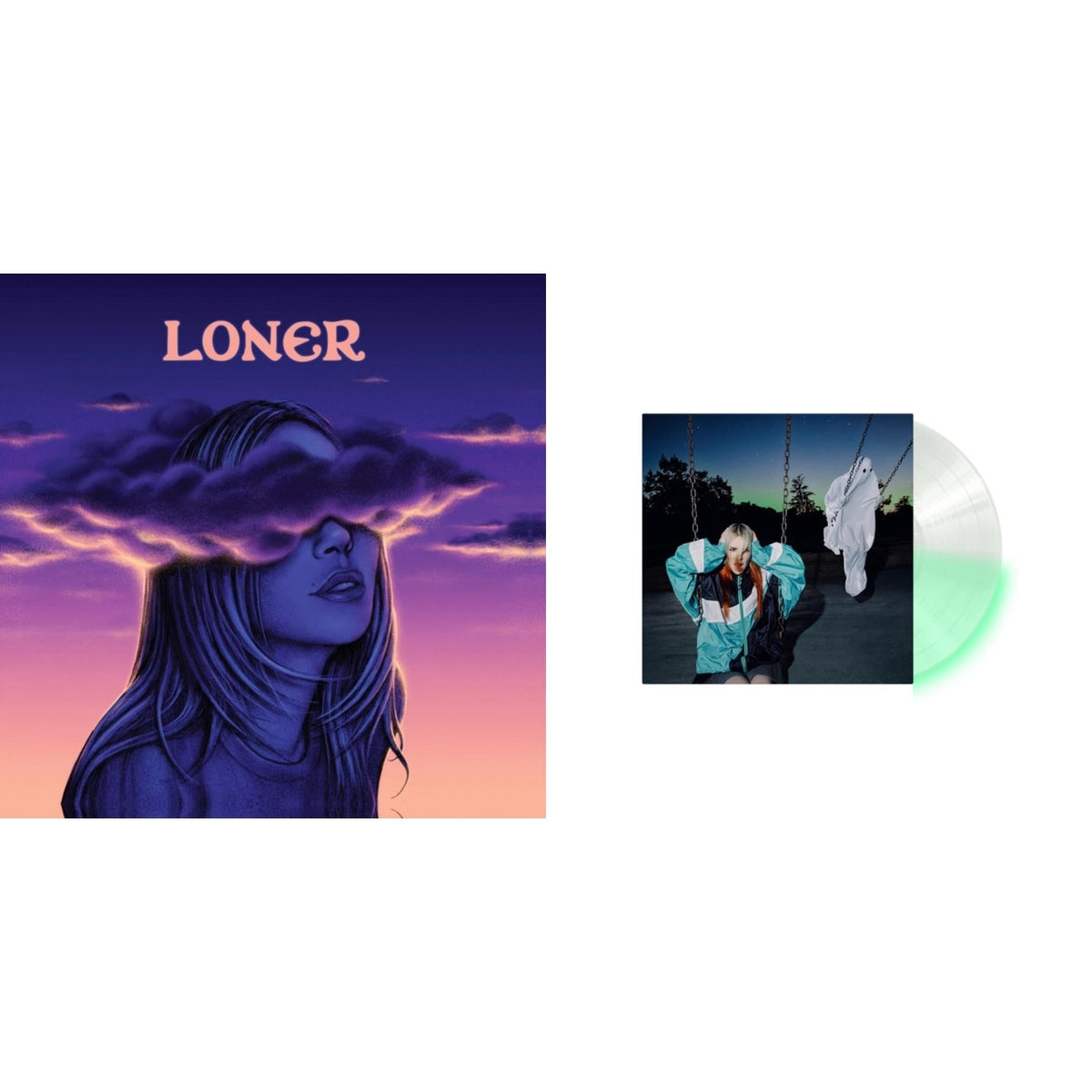 Loner (Clear LP Vinyl) & Ghost World (X) (Glow-In-The-Dark LP Vinyl)