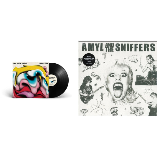 Amyl & The Sniffers - Amyl & The Sniffers & Comfort To Me - LP Vinyl Bundle