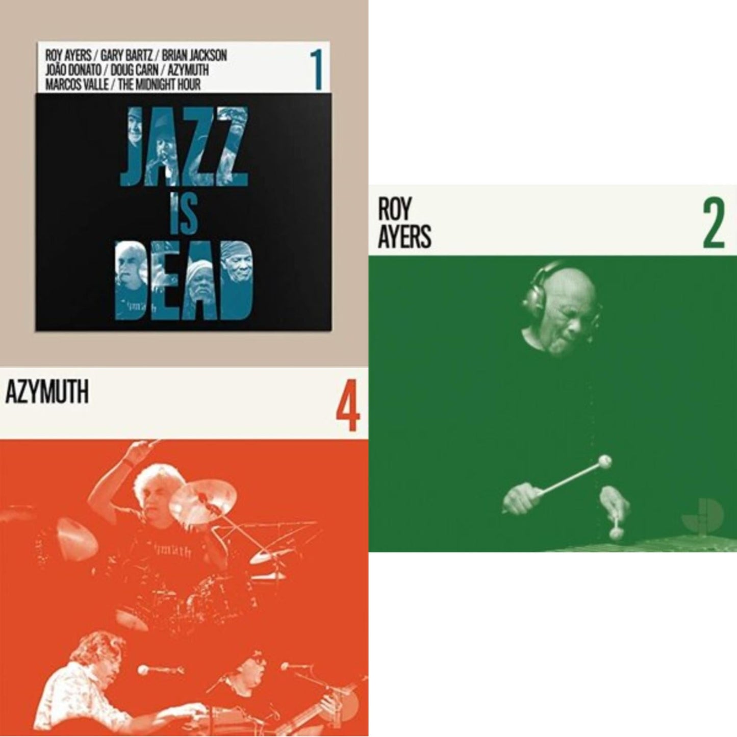 This is a 3 LP Vinyl SKU bundle.
1.This LP Vinyl is brand new.Format: LP VinylMusic Style: Stoner RockThis item's title is: Jazz Is DeadArtist: Adrian & Ali Shaheed Muhammad YoungeLabel: JAZZ IS DEADBarcode: 686162825998Release Date: 3/20/2020
2.This LP Vinyl is brand new.