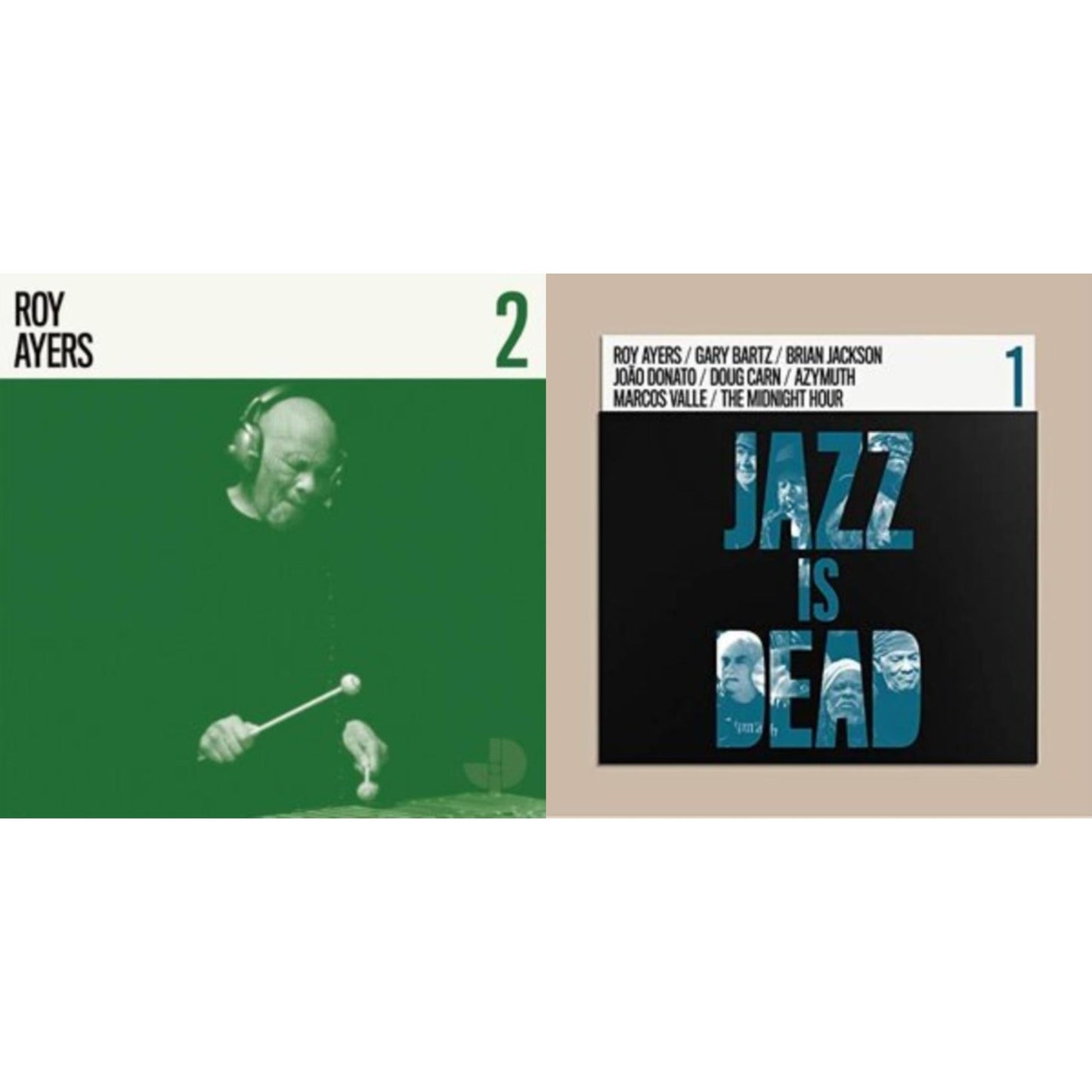Adrian & Ali Shaheed Muhammad Younge - Jazz Is Dead & Roy Ayers - LP Vinyl Bundle