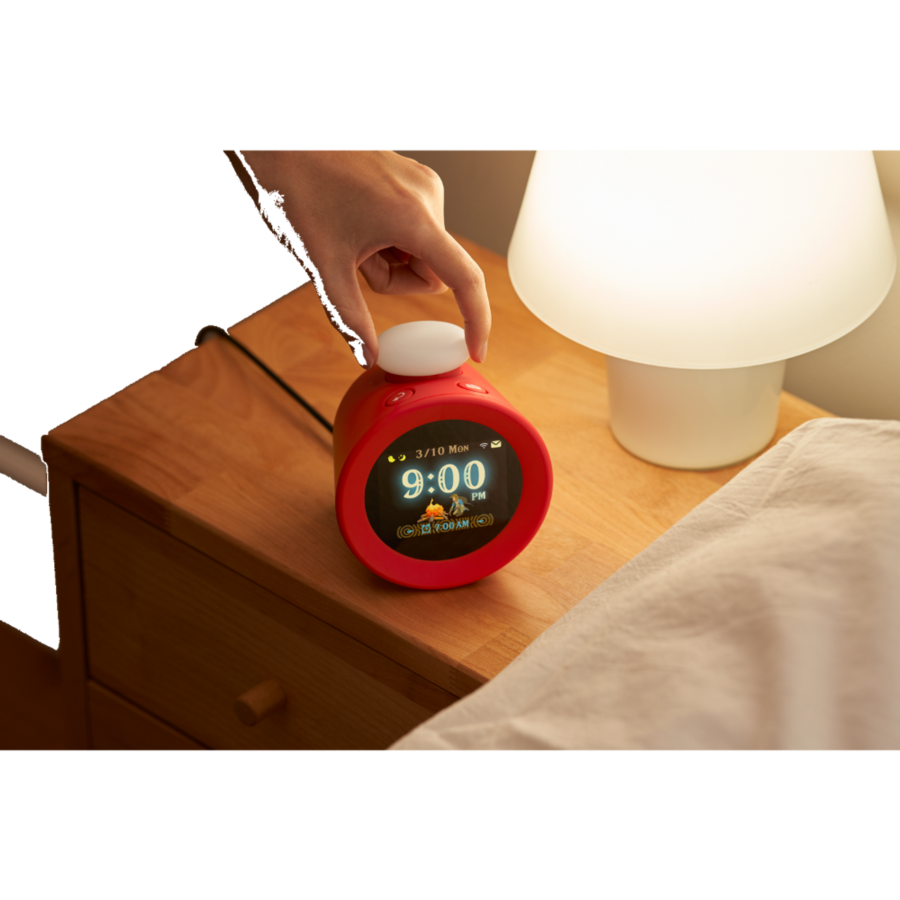 This is brand new.This item's title is: Nintendo Sound Clock: AlarmoBarcode: 045496885205This was released: 2024