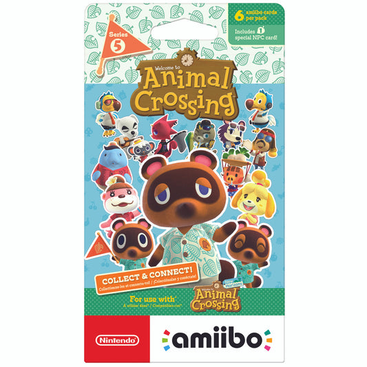 amiibo cards 6-pack Animal Crossing - Series 5