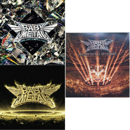 Metal Forth (X) & Metal Resistance (Gold & Black Splatter Vinyl/2LP) & 10 Babymetal Budokan (Crystal Clear Vinyl/2LP)