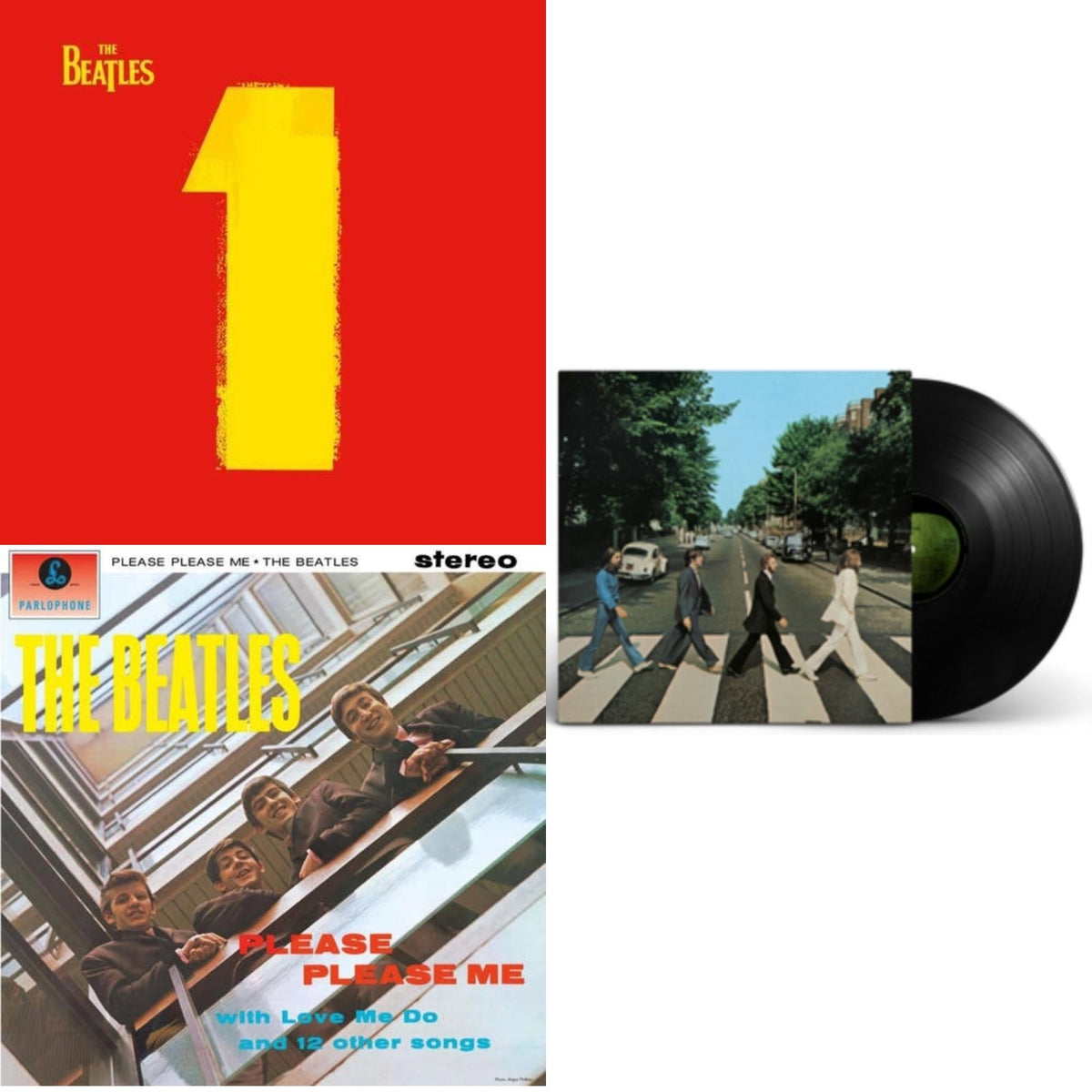 Please Please Me & 1 (2015 Reissue) & Abbey Road Anniversary