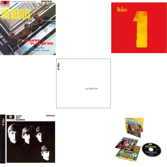 Please Please Me & With Beatles & Beatles & 1 & Sgt. Pepper's Lonely Hearts Club Band (Anniversary Edition)