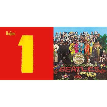 1 (2015 Reissue) & Sgt. Pepper's Lonely Hearts Club Band (2017 Stereo Mix/180G/Original Stencils)