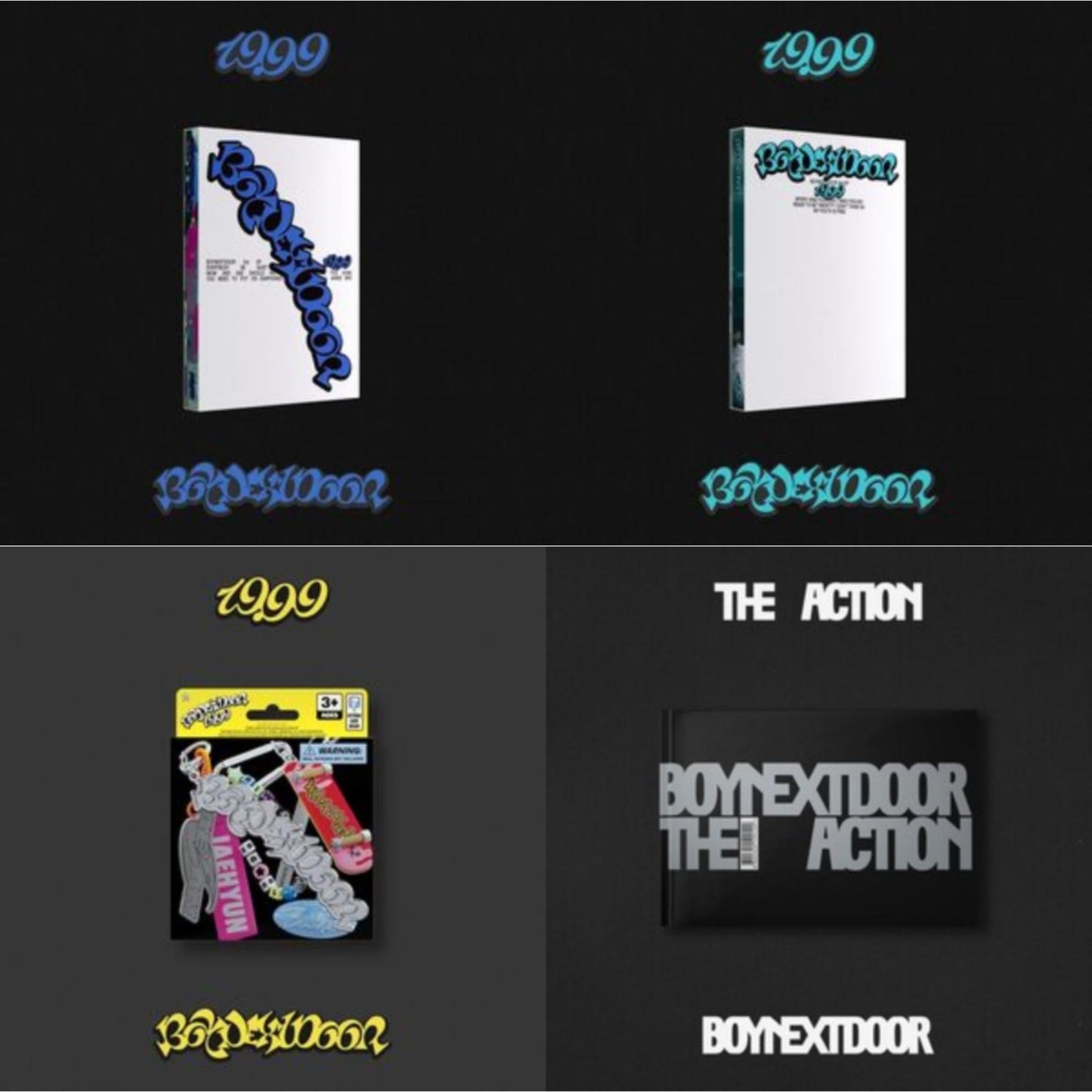 19.99 (Dangerous Ver.) & 19.99 (Twenty Ver.) & 19.99 (Clink Ver.) & Action Boynextdoor 5Th Ep (Pause Ver.)