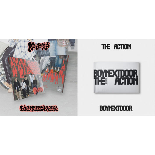 No Genre (Boynextdoor 4Th Ep) (No Route Ver.) & Action Boynextdoor 5Th Ep (Loading Ver.)