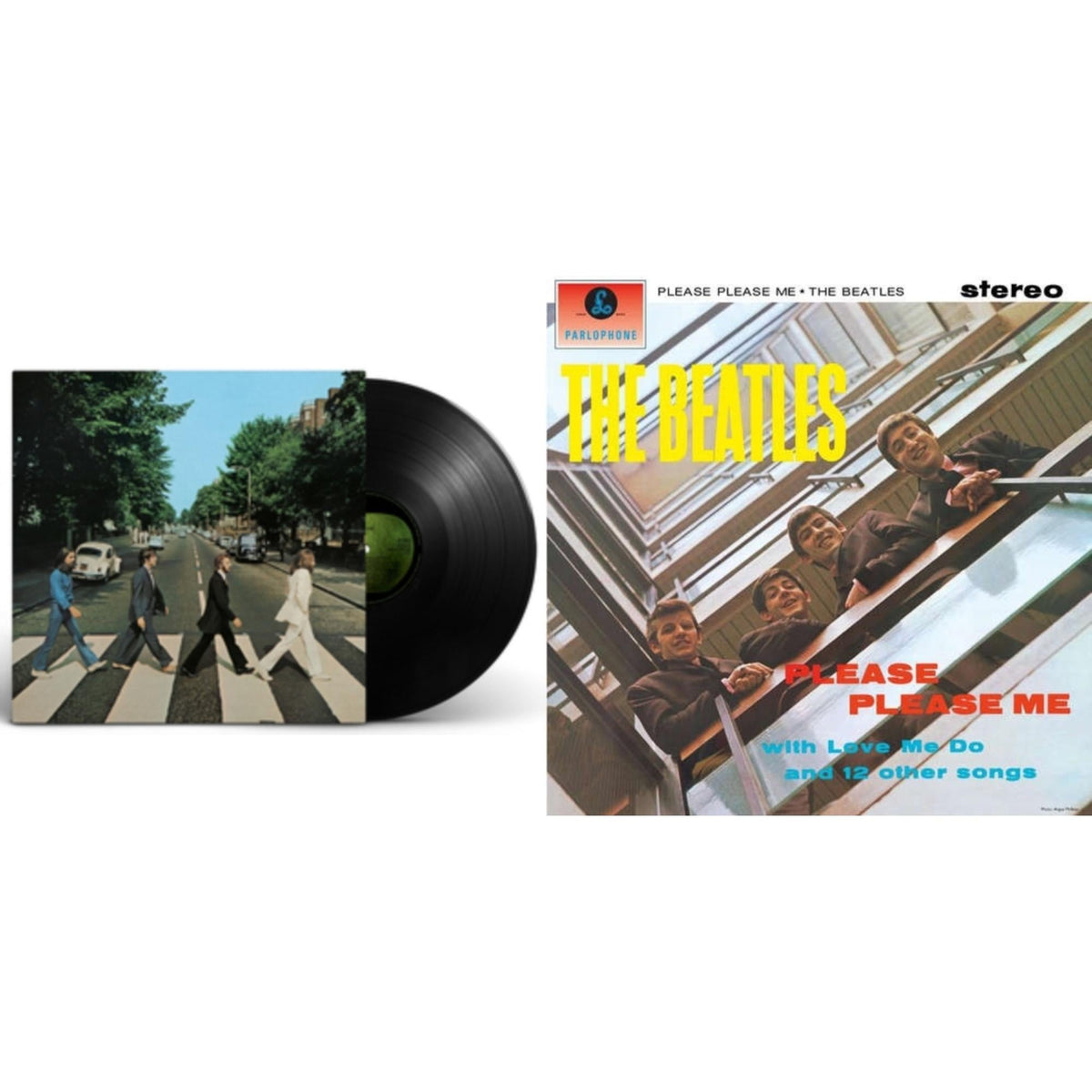 Beatles - Please Please Me & Abbey Road Anniversary - LP Vinyl Bundle
