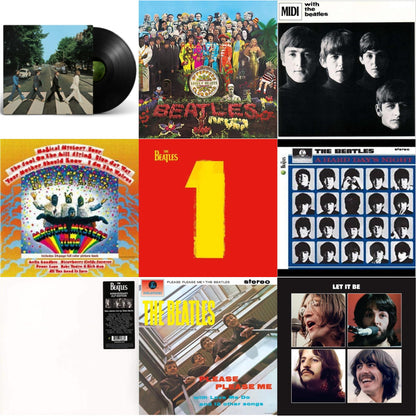 Beatles - Hard Day's Night & Please Please Me & With The Beatles & Magical Mystery Tour & Let It Be Special Edition & 1 (2015 Reissue) & Sgt. Pepper's Lonely Hearts Club Band (2017 Stereo Mix/180G/Original Stencils) & Beatles (The White Album) (2 LP)