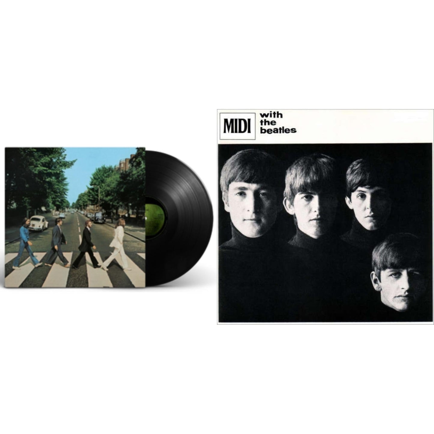 Beatles - With The Beatles & Abbey Road Anniversary - LP Vinyl Bundle