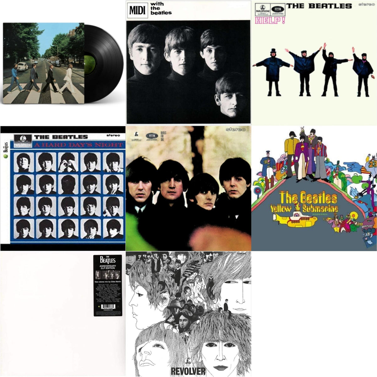 Hard Day's Night & Beatles For Sale & Help & With The Beatles & Yellow Submarine & Revolver Special Edition & Beatles (The White Album) (2LP) & Abbey Road Anniversary