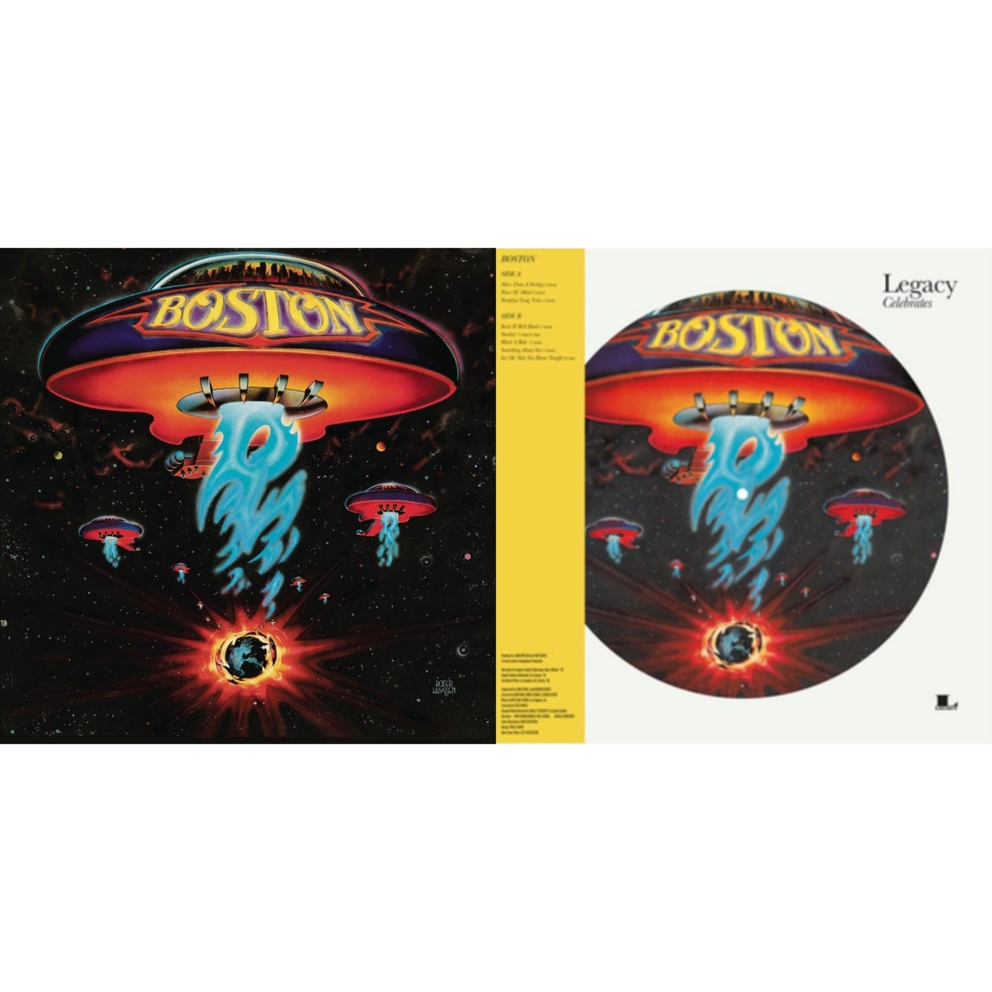 This is a 2 LP Vinyl SKU bundle.
1.This LP Vinyl is brand new.Format: LP VinylMusic Style: Hard RockThis item's title is: Boston (150G/Dl Insert)Artist: BostonLabel: LEGACY / EPICBarcode: 194397773613Release Date: 3/26/2021
2.This LP Vinyl is brand new.
