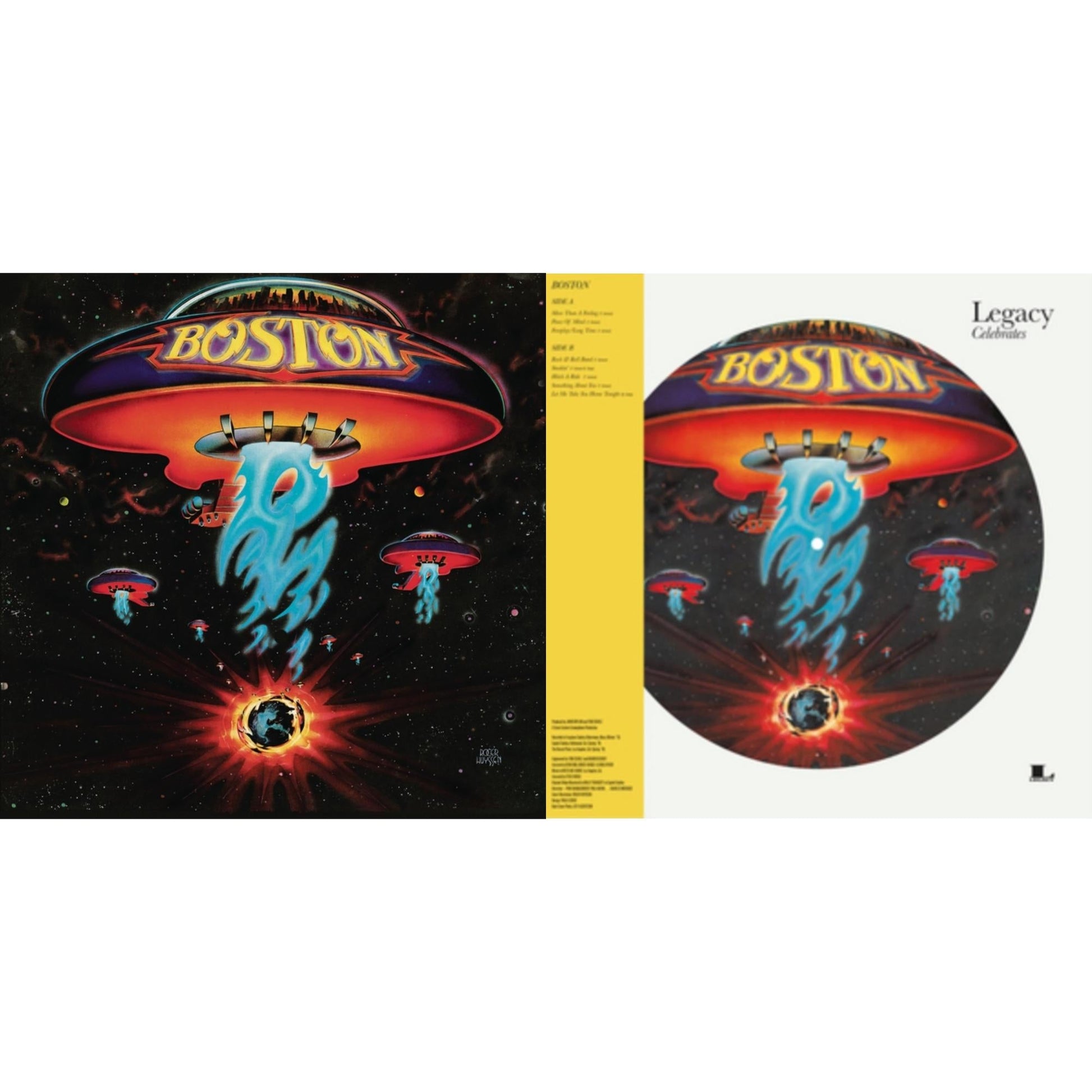 This is a 2 LP Vinyl SKU bundle.
1.This LP Vinyl is brand new.Format: LP VinylMusic Style: Hard RockThis item's title is: Boston (150G/Dl Insert)Artist: BostonLabel: LEGACY / EPICBarcode: 194397773613Release Date: 3/26/2021
2.This LP Vinyl is brand new.