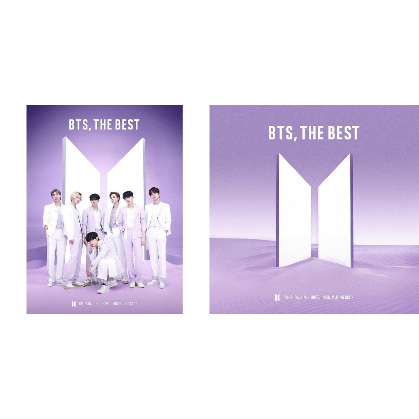 BTS: The Best – C Version - (2CD/Booklet) (Japanese Ver. Limited) & BTS: The Best (2CD/Booklet) (Japanese Ver.)