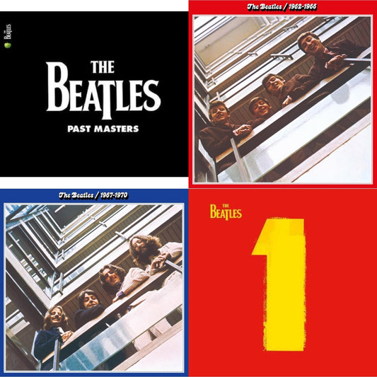 Past Masters 1 & 2 & Beatles 1962-1966 (2023 Edition) (Half-Speed) (3LP) & Beatles 1967-1970 (2023 Edition) (Half-Speed) (3LP) & 1 (2015 Reissue)