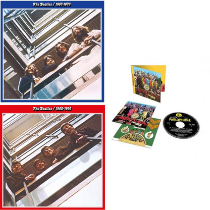 Beatles 1962-1966 (2023 Edition) (2CD) & Beatles 1967-1970 (2023 Edition) (2CD) & Sgt. Pepper's Lonely Hearts Club Band (Anniversary Edition)
