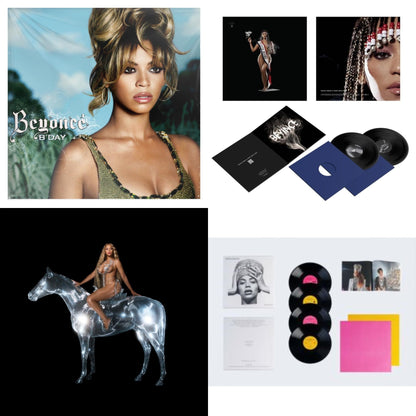 This is a 4 LP Vinyl SKU bundle.
1.This LP Vinyl is brand new.Format: LP VinylMusic Style: Contemporary R&BThis item's title is: B'day (2LP/180G)Artist: BeyonceLabel: LEGACYBarcode: 827969092019Release Date: 9/12/2006
2.This LP Vinyl is brand new.