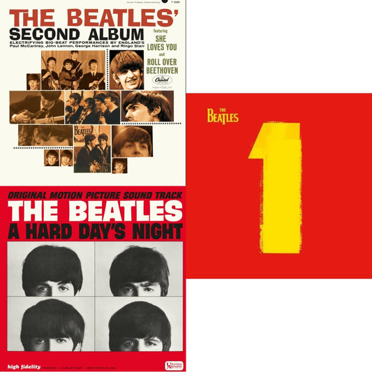 Beatles Second Album  & Hard Day's Night (Ost)  & 1 (2015 Reissue)
