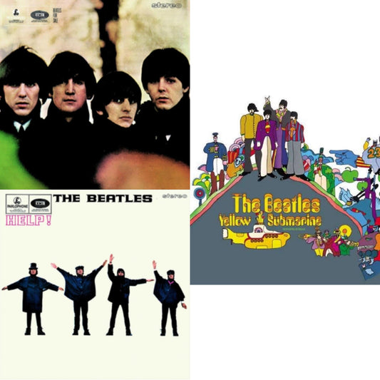 Beatles For Sale & Help & Yellow Submarine