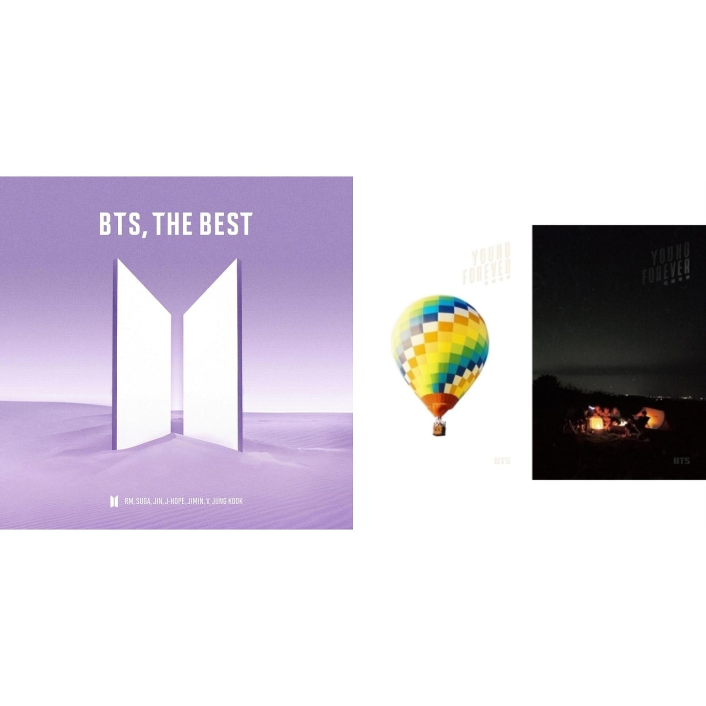 BTS: The Best (2CD/Booklet) (Japanese Ver.) & In The Mood For Love (Young Forever) (Special Album/Book/Card)