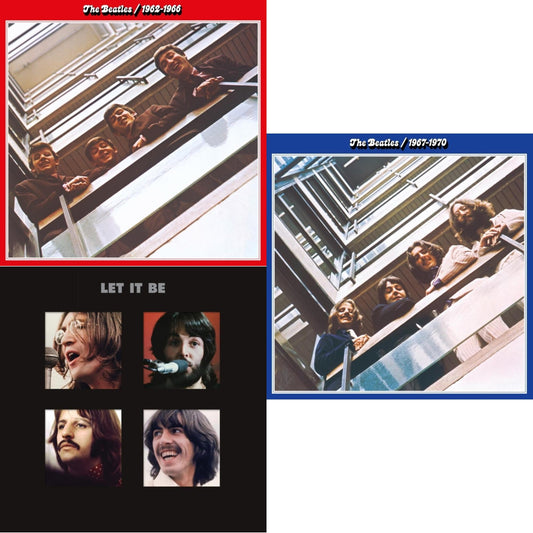 Beatles 1962-1966 (2023 Edition) (Half-Speed) (3LP) & Beatles 1967-1970 (2023 Edition) (Half-Speed) (3LP) & Let It Be Special Edition (Super Deluxe/Slipbox/Book/4LP/12Inch Ep Box Set)