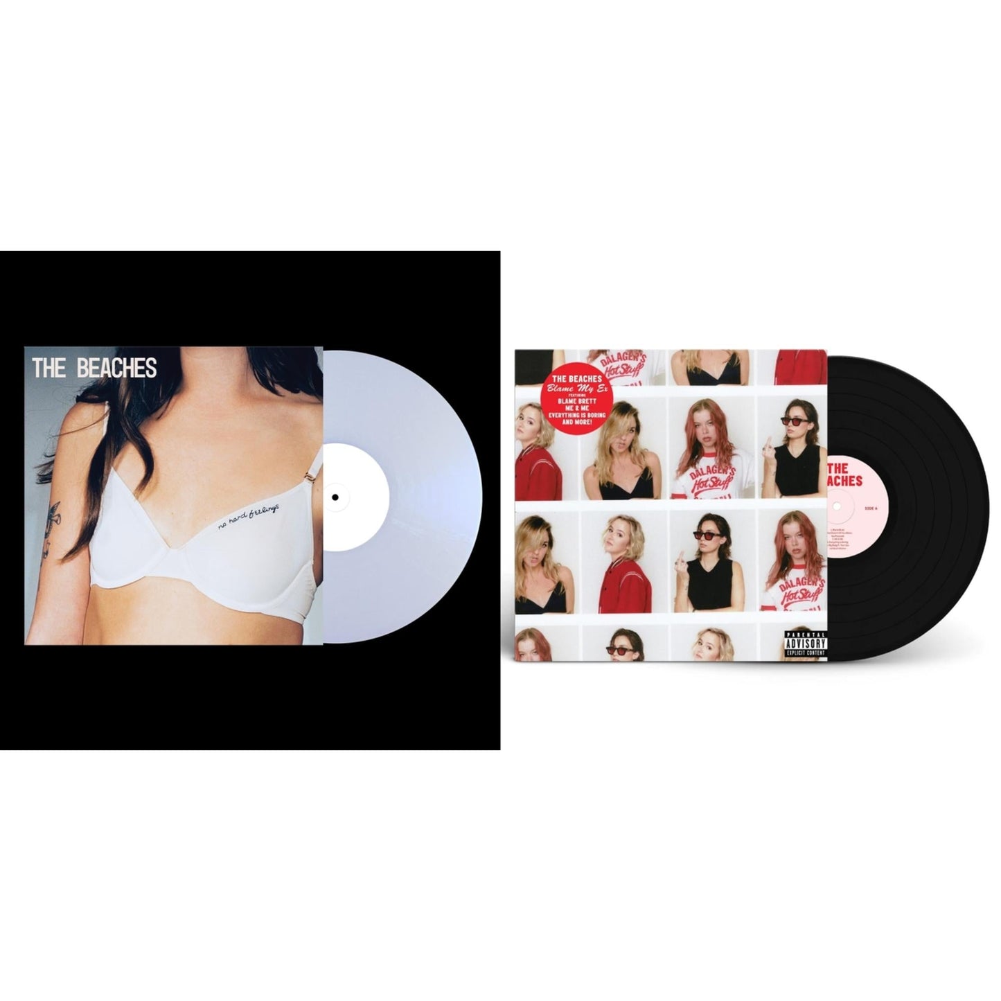 No Hard Feelings (Pearlescent Blue LP Vinyl) & Blame My Ex