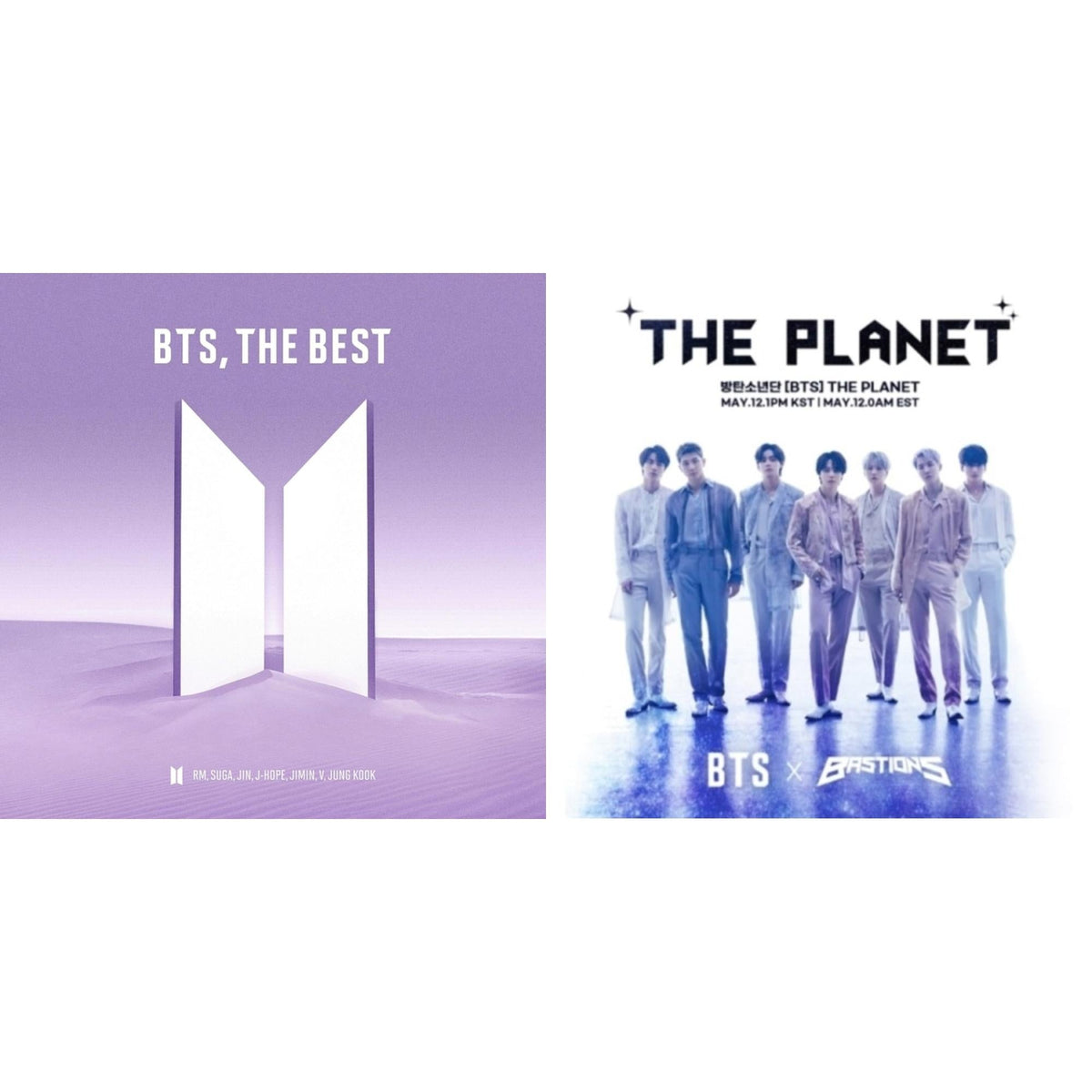 BTS: The Best (2CD/Booklet) (Japanese Ver.) & Planet (Bastions Ost)