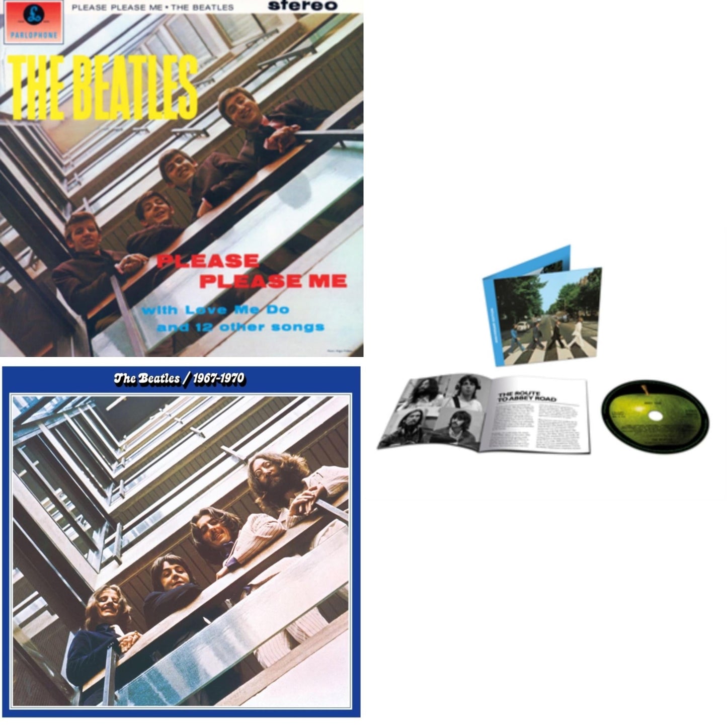 Please Please Me & Beatles 1967-1970 (2023 Edition) (2CD) & Abbey Road Anniversary