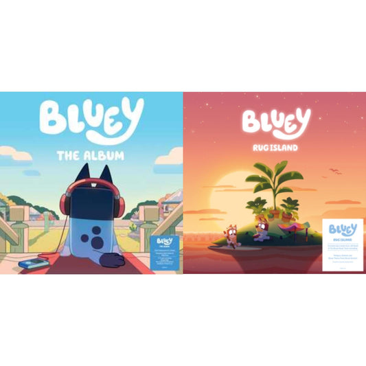 Bluey (140G/Bluey LP Vinyl/Poster) & Rug Island (140G/Orange LP Vinyl)