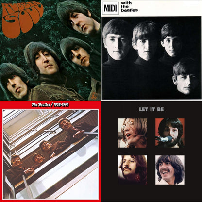 Rubber Soul & With The Beatles & Beatles 1962-1966 (2023 Edition) (Half-Speed) (3LP) & Let It Be Special Edition (Super Deluxe/Slipbox/Book/4LP/12Inch Ep Box Set)