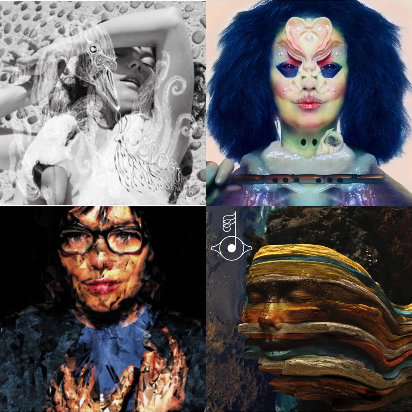 Vespertine & Utopia & Selma Songs & Bastards: Remix