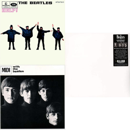 Help & With The Beatles & Beatles (The White Album) (2LP)