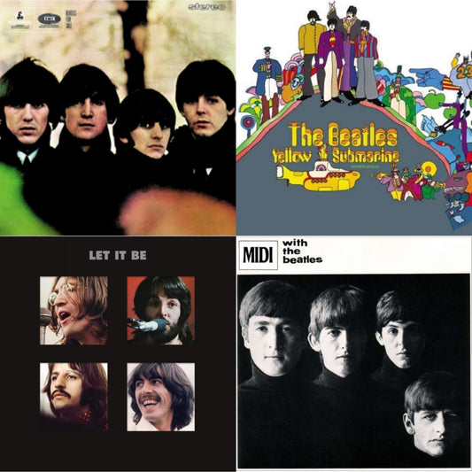 Beatles For Sale & With The Beatles & Yellow Submarine & Let It Be Special Edition (Super Deluxe/Slipbox/Book/4LP/12Inch Ep Box Set)