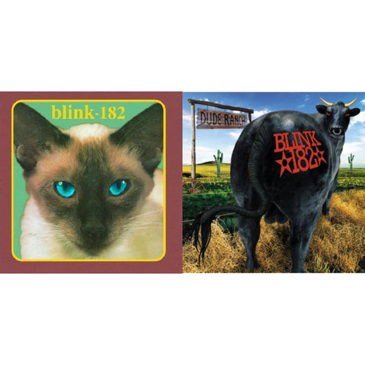 Blink-182 - Cheshire Cat & Dude Ranch - LP Vinyl Bundle