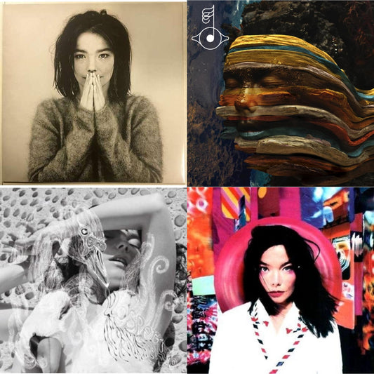 Bjork - Debut & Post & Vespertine & Bastards: Remix - LP Vinyl Bundle