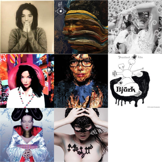 This is a 8 LP Vinyl SKU bundle.
1.This LP Vinyl is brand new.Format: LP VinylThis item's title is: DebutArtist: BjorkBarcode: 5016958018818Release Date: 12/11/2015
2.This LP Vinyl is brand new.