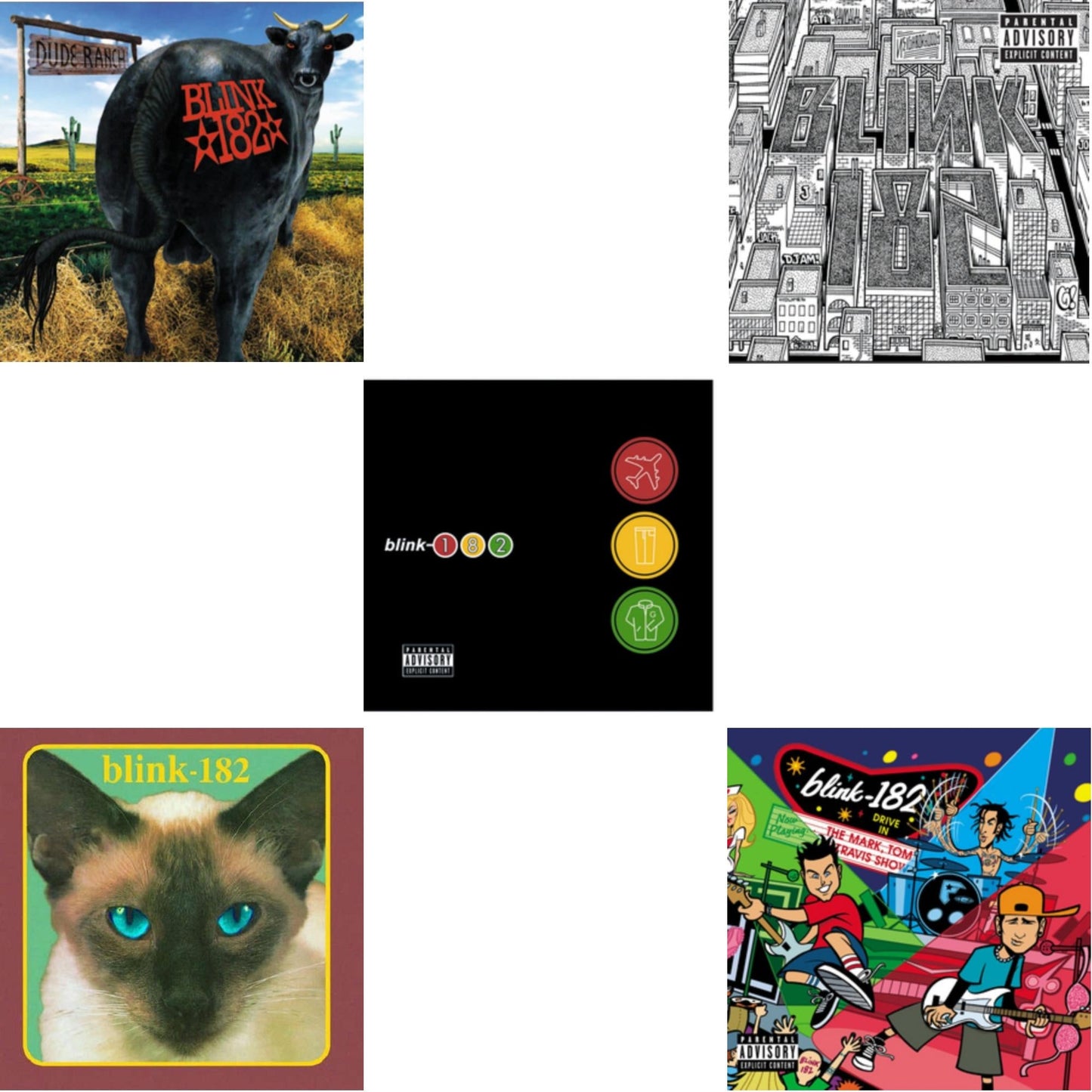 Dude Ranch & Take Off Your Pants & Jacket & Mark Tom & Travis Show (Enema Strikes Back) & Cheshire Cat & Neighborhoods