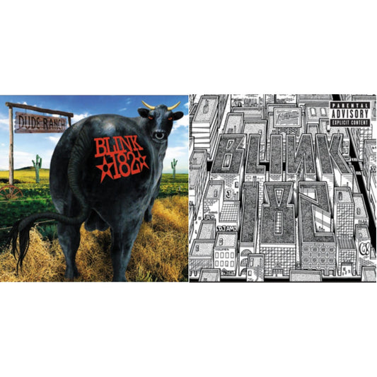 This is a 2 LP Vinyl SKU bundle.
1.This LP Vinyl is brand new.Format: LP VinylMusic Style: PunkThis item's title is: Dude RanchArtist: Blink-182Label: Universal Music Group InternationalBarcode: 602557005059Release Date: 10/7/2016
2.This LP Vinyl is brand new.