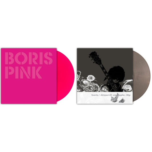 Pink (20Th Anniversary/Neon Magenta Vinyl/2LP) & Dronevil -Example- (20Th Anniversary/Reissue/Custom Gun Metal Grey Marble Vinyl/2LP)