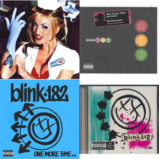 Enema Of The State (X) & Take Off Your Pants & Jacket & One More Time… (X) & Blink-182