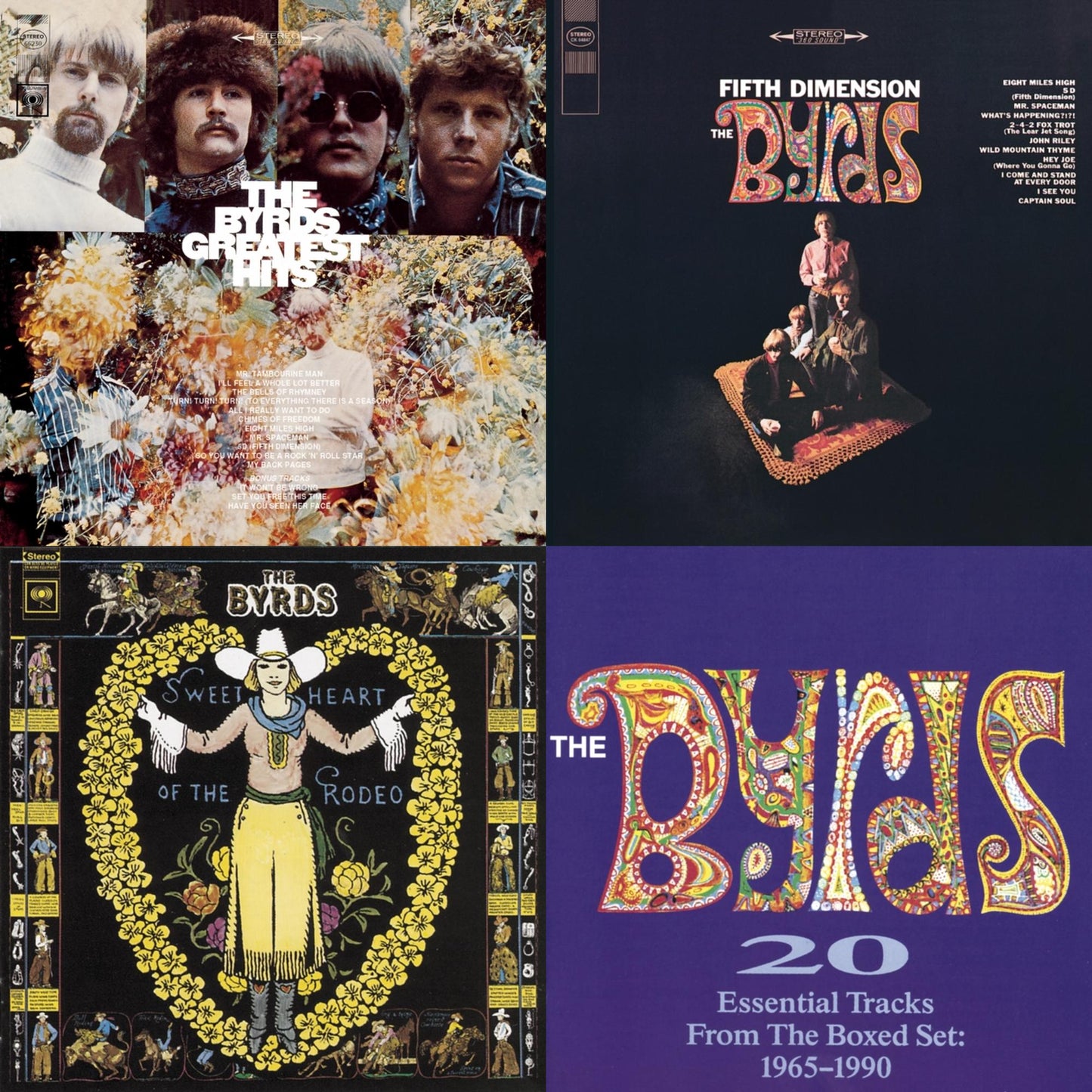 Greatest Hits & Fifth Dimension & Sweetheart Of The Rodeo & 20 Essential Tracks From The Box Set: 1965 - 1990