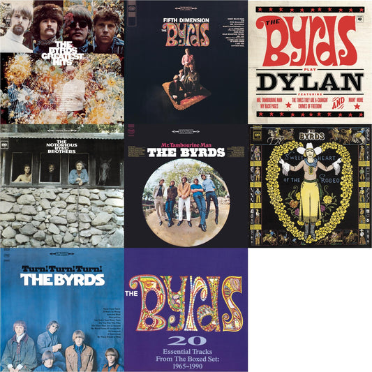 Greatest Hits & Fifth Dimension & Byrds Play Dylan & Notorious Byrd Brothers & Mr. Tambourine Man & Sweetheart Of The Rodeo & Turn Turn Turn & 20 Essential Tracks From The Box Set: 1965 - 1990